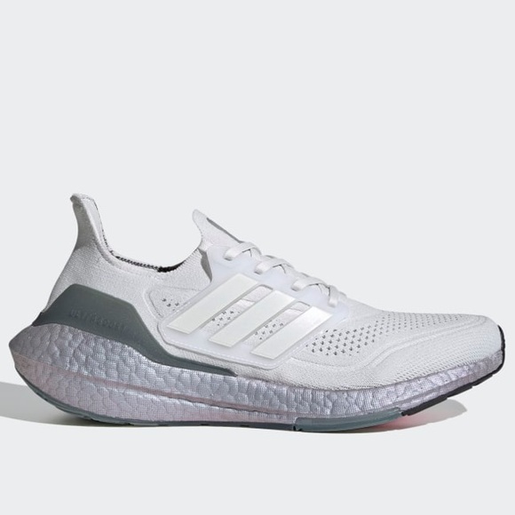 adidas UltraBOOST 21 Crystal White - Picture 2 of 8